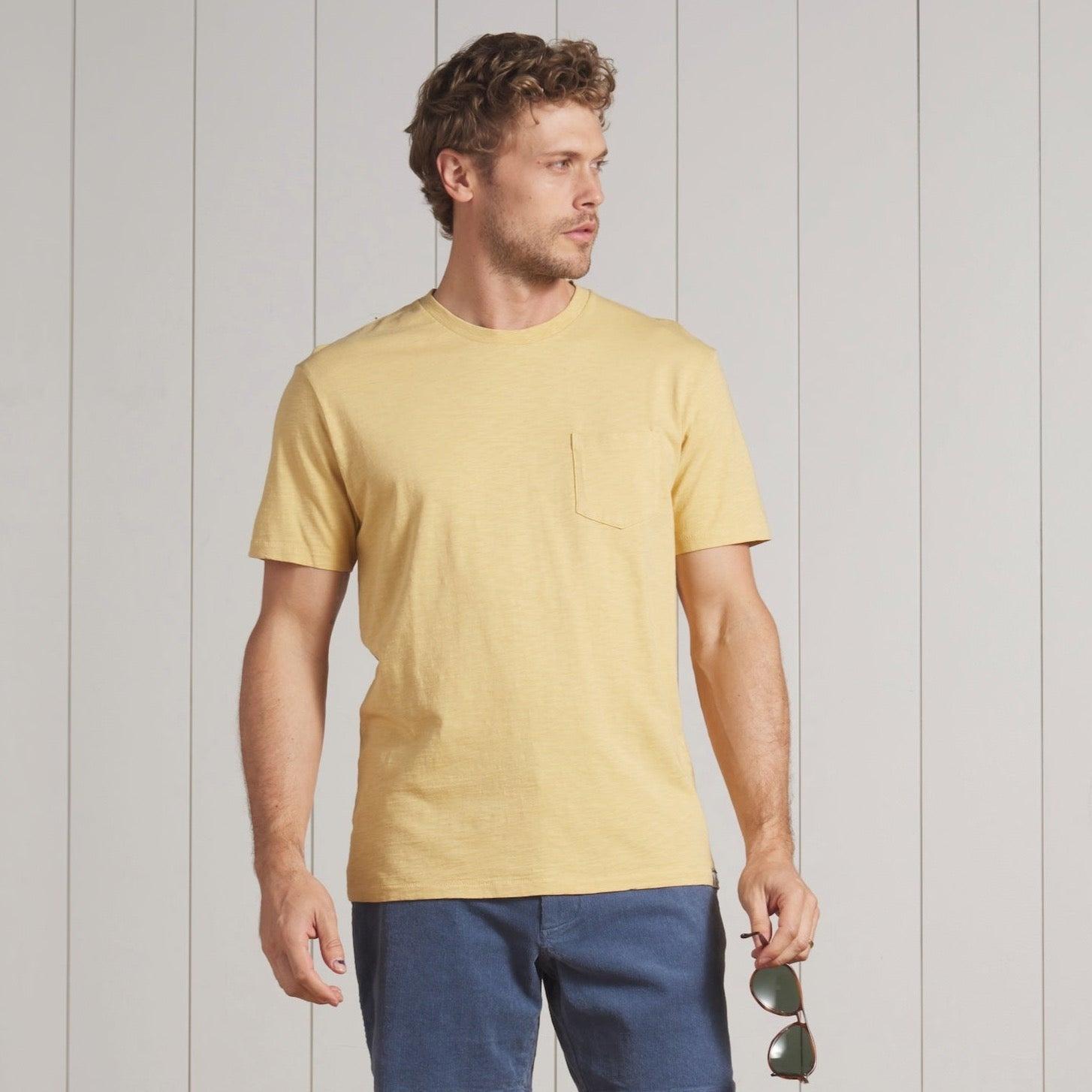 Sunwashed Pocket Tee - Pineapple Slice Product Image