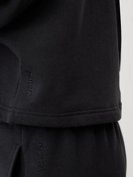 Forever Fleece Dolman Crop Sweatshirt Product Image