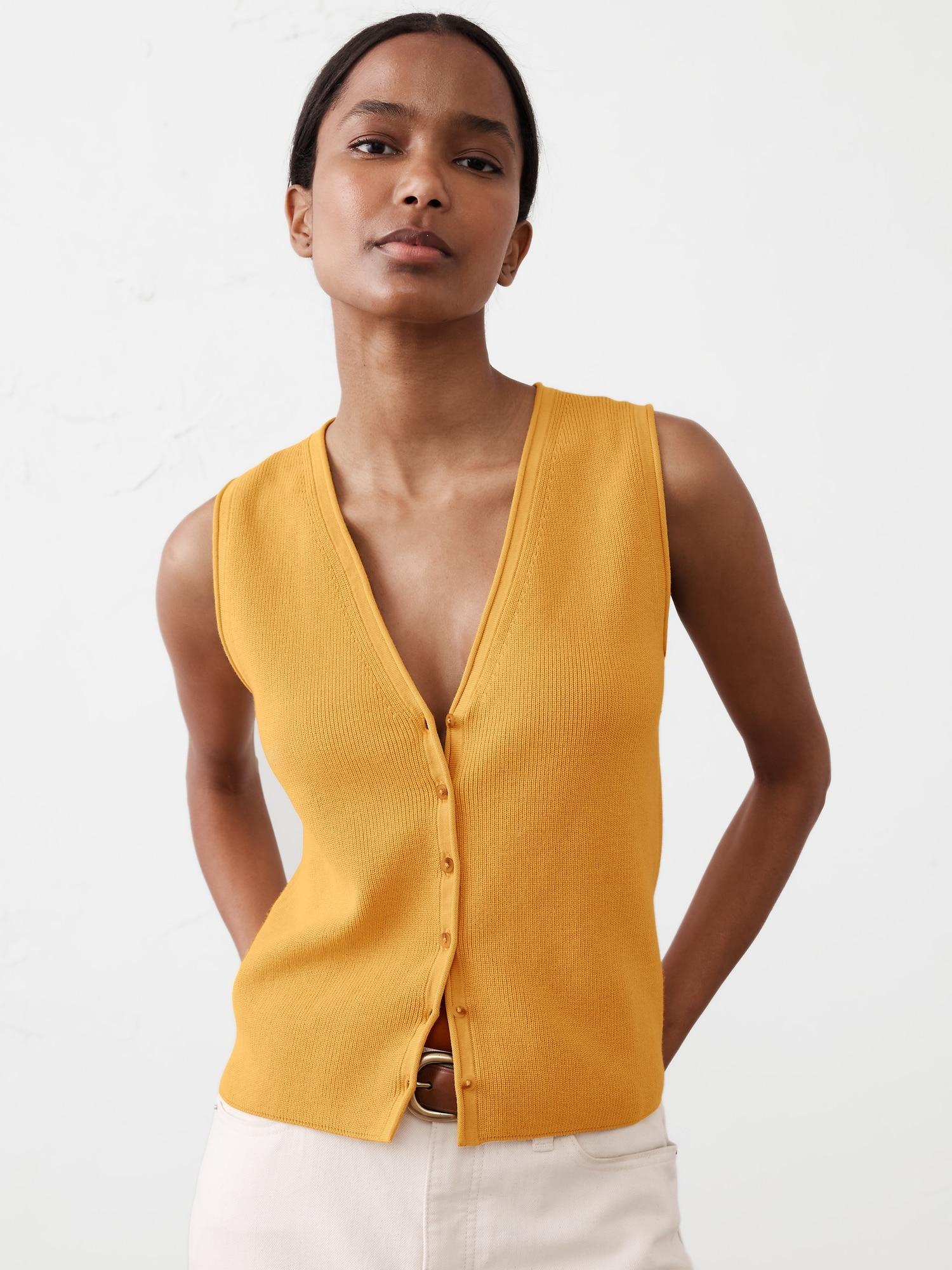 V-Neck Sweater Vest Product Image