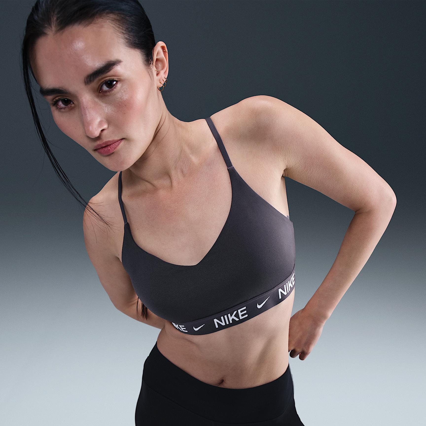 Nike Womens Indy Light Support Padded Adjustable Sports Bra | FD1062-036 Product Image
