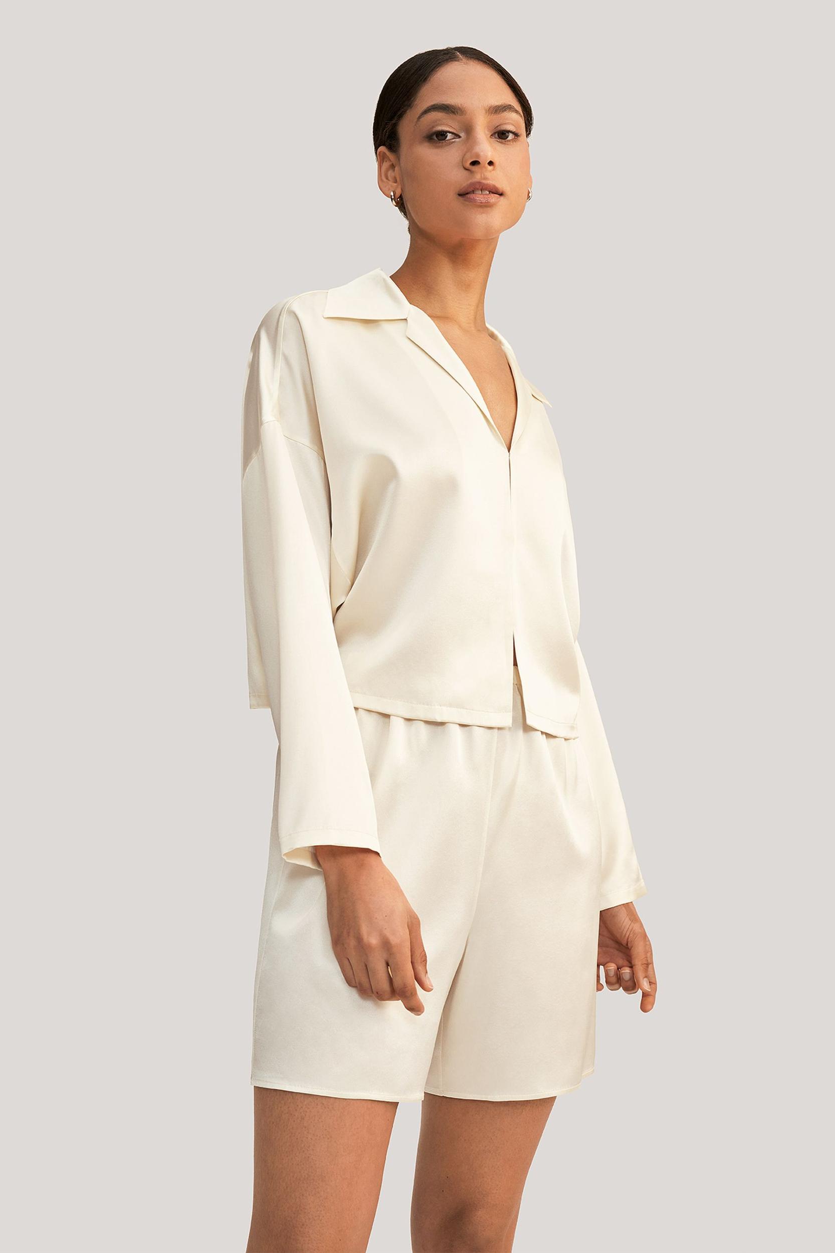 Osmanthus Silk Pullover Pajama Set Product Image