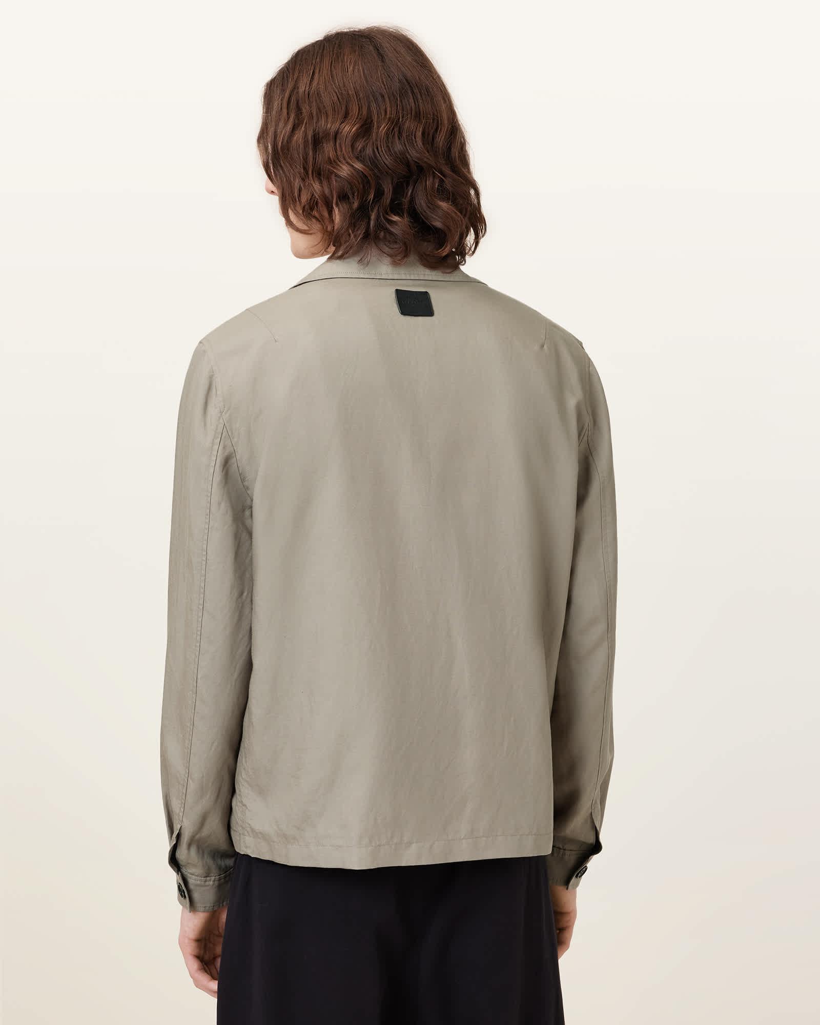 Bradner Lightweight Jacket BAKED BROWN | ALLSAINTS US Product Image
