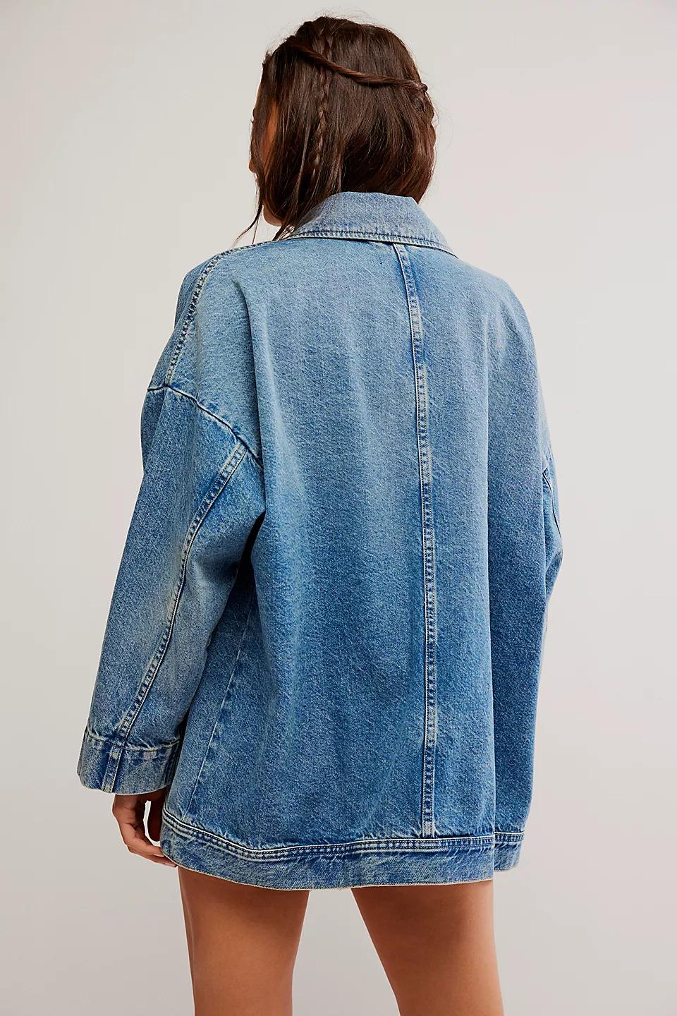 Free People Avery Denim Jacket Product Image
