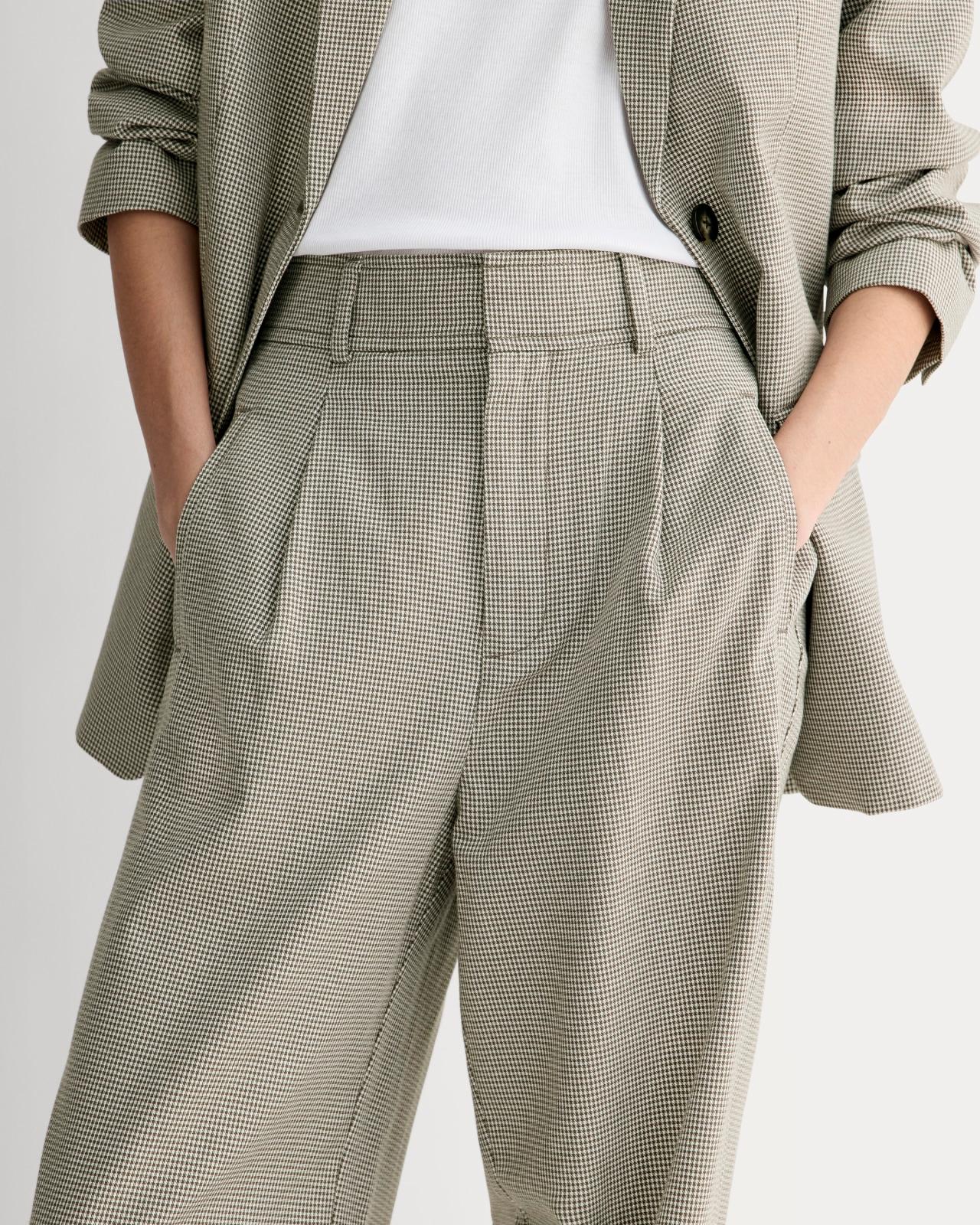 Womens Draper Pleated Pant in Buttersmooth by Everlane Product Image