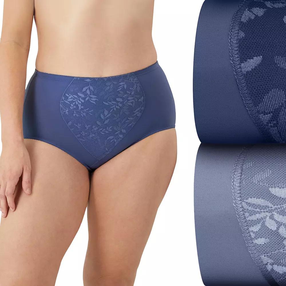 Bali 2-Pack Firm Control Tummy Panel Shaping Brief Panty X710, Women's,  Product Image