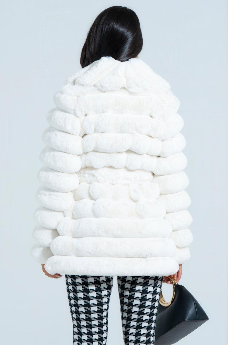 LANA POPCORN FAUX FUR JACKET Product Image