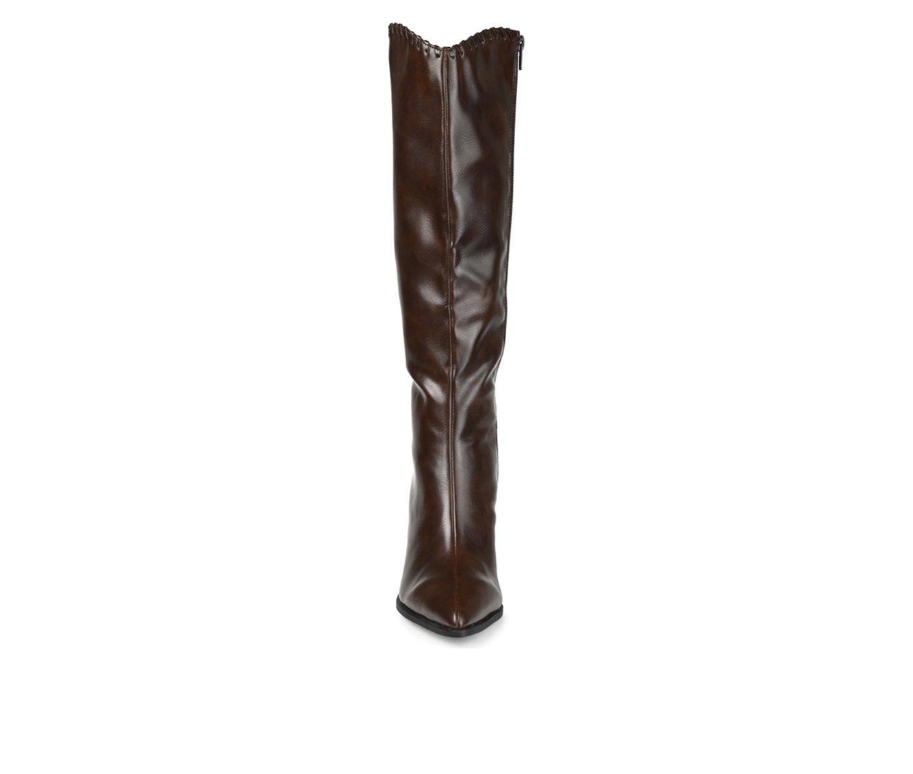 Women's Journee Collection Daria Wide Calf Knee High Boots Product Image