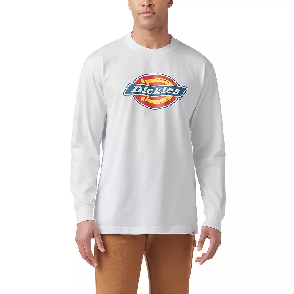 Men's Dickies Long Sleeve Tri-Color Logo Graphic Tee,  Product Image