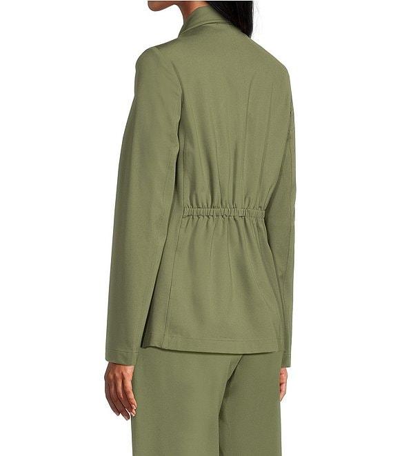 Investments Performance Traveler Long Sleeve One Button Notch Lapel Blazer Product Image