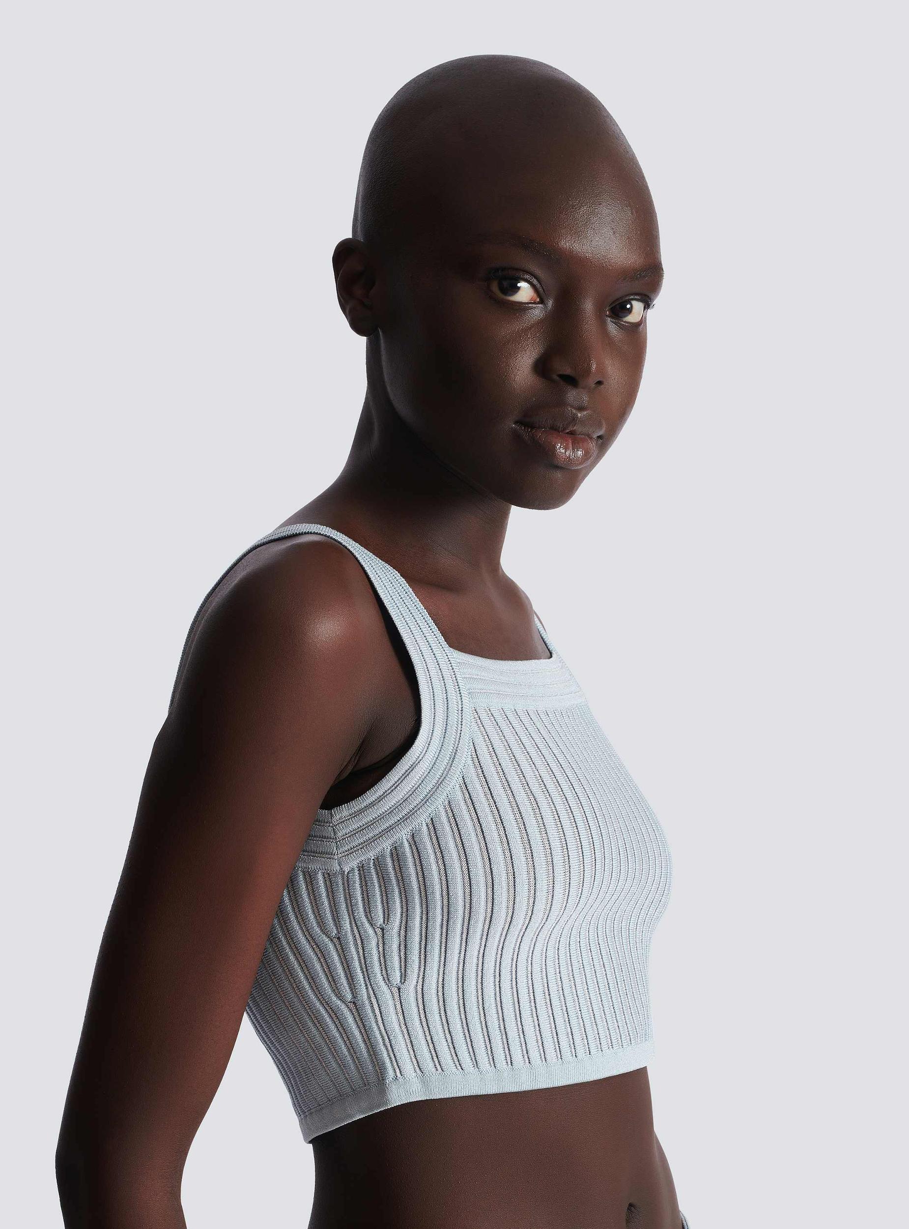 Textured knit top Product Image