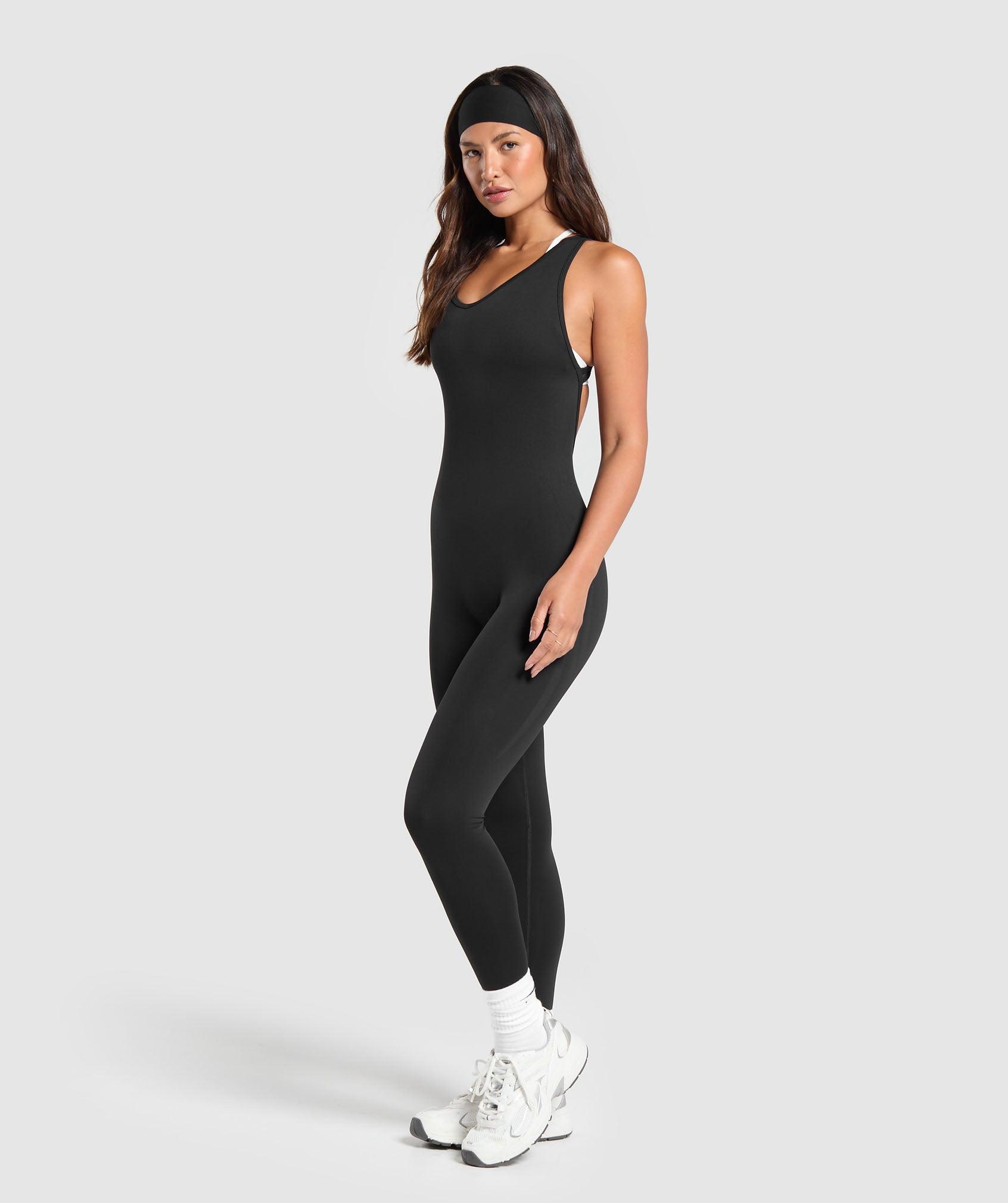 Gymshark Everyday Seamless All in One - Black Female Product Image