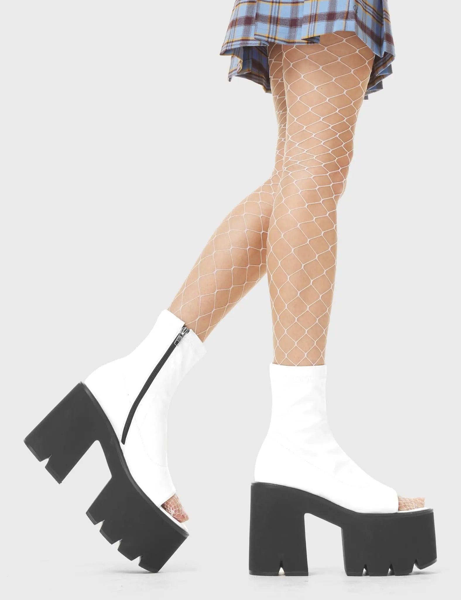 Unstoppable Chunky Platform Ankle Boots Product Image