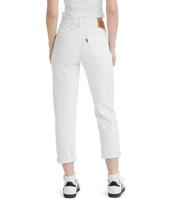Levi's®Alt 25 Mid Rise Boyfriend Crop Straight Leg Jeans Product Image