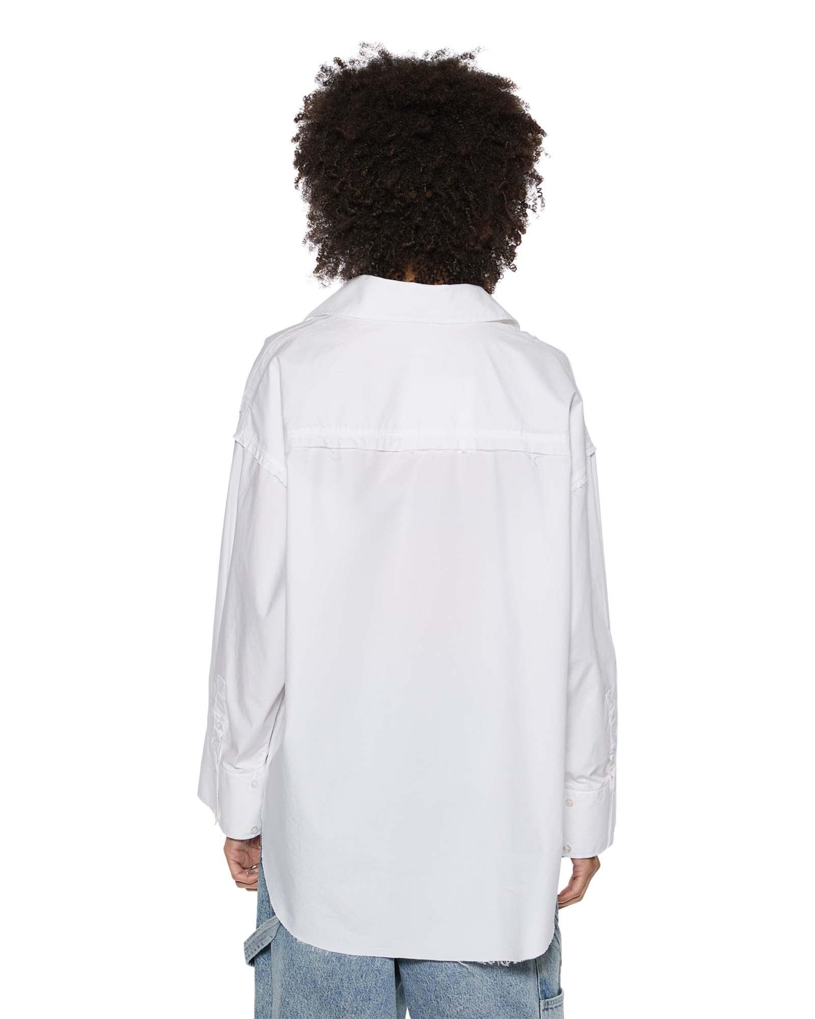 ASTRA LS SHIRT WHITE POPLIN Female Product Image