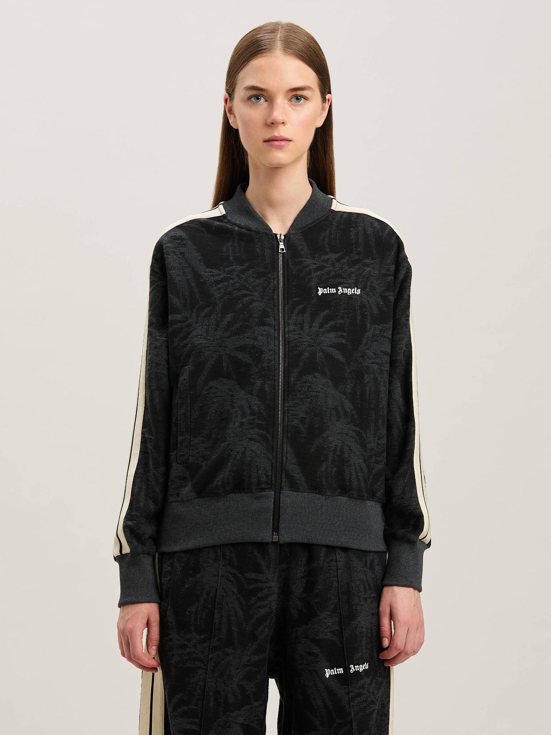 PALMS JACQUARD TRACK JKT BLACK - OFF WHI Product Image