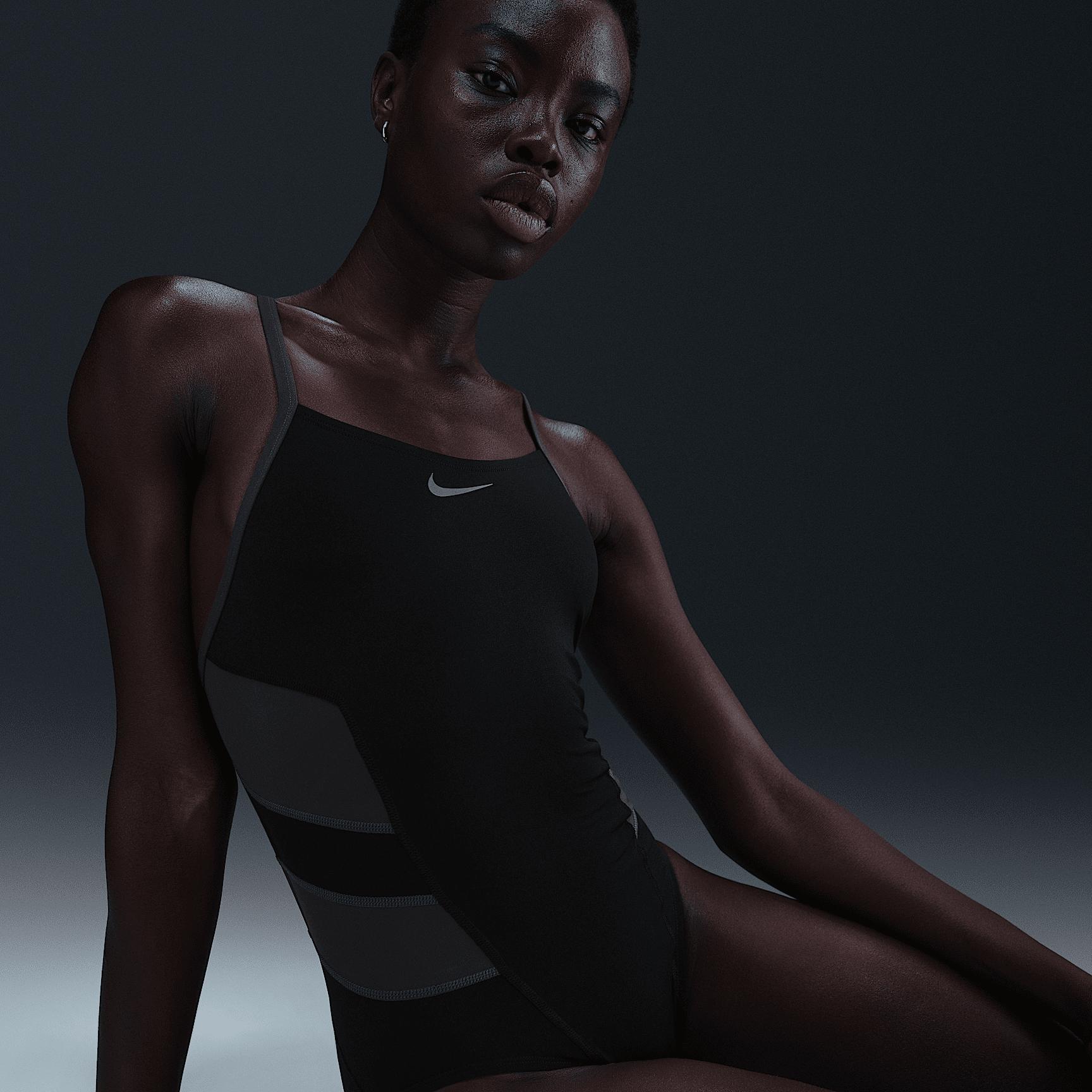 Nike Womens Swim HydraStrong Racerback One-Piece | NESSF026-001 Product Image