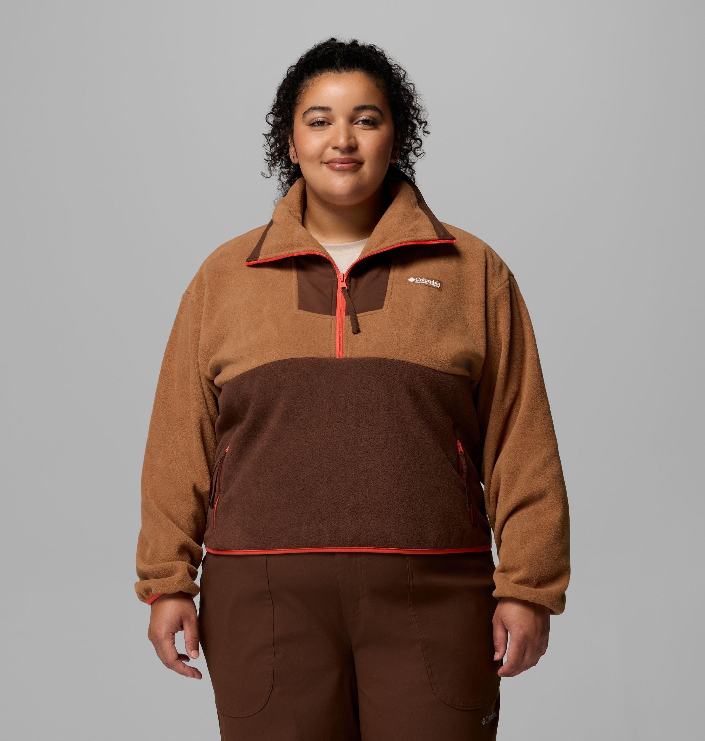 Columbia Womens Sequoia Grove Half Zip Fleece - Plus Size- Product Image