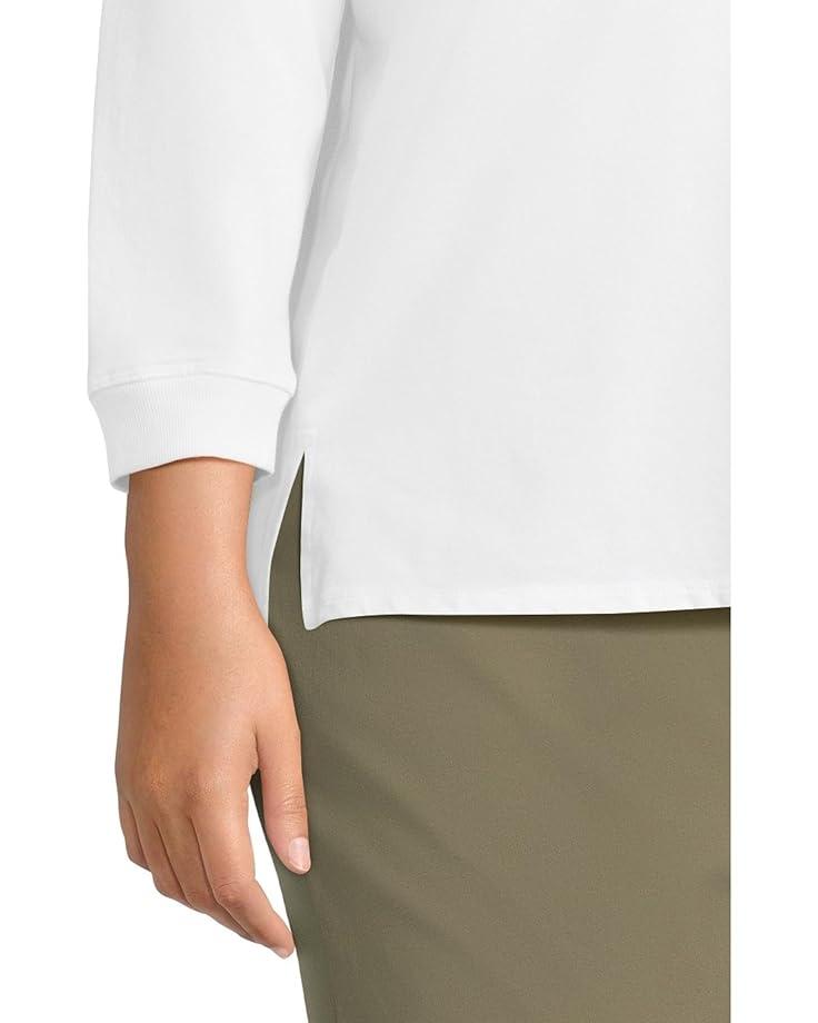 Women's Mod-o-doc 3/4 Sleeve Hi-Lo Tunic with Side Slits Product Image