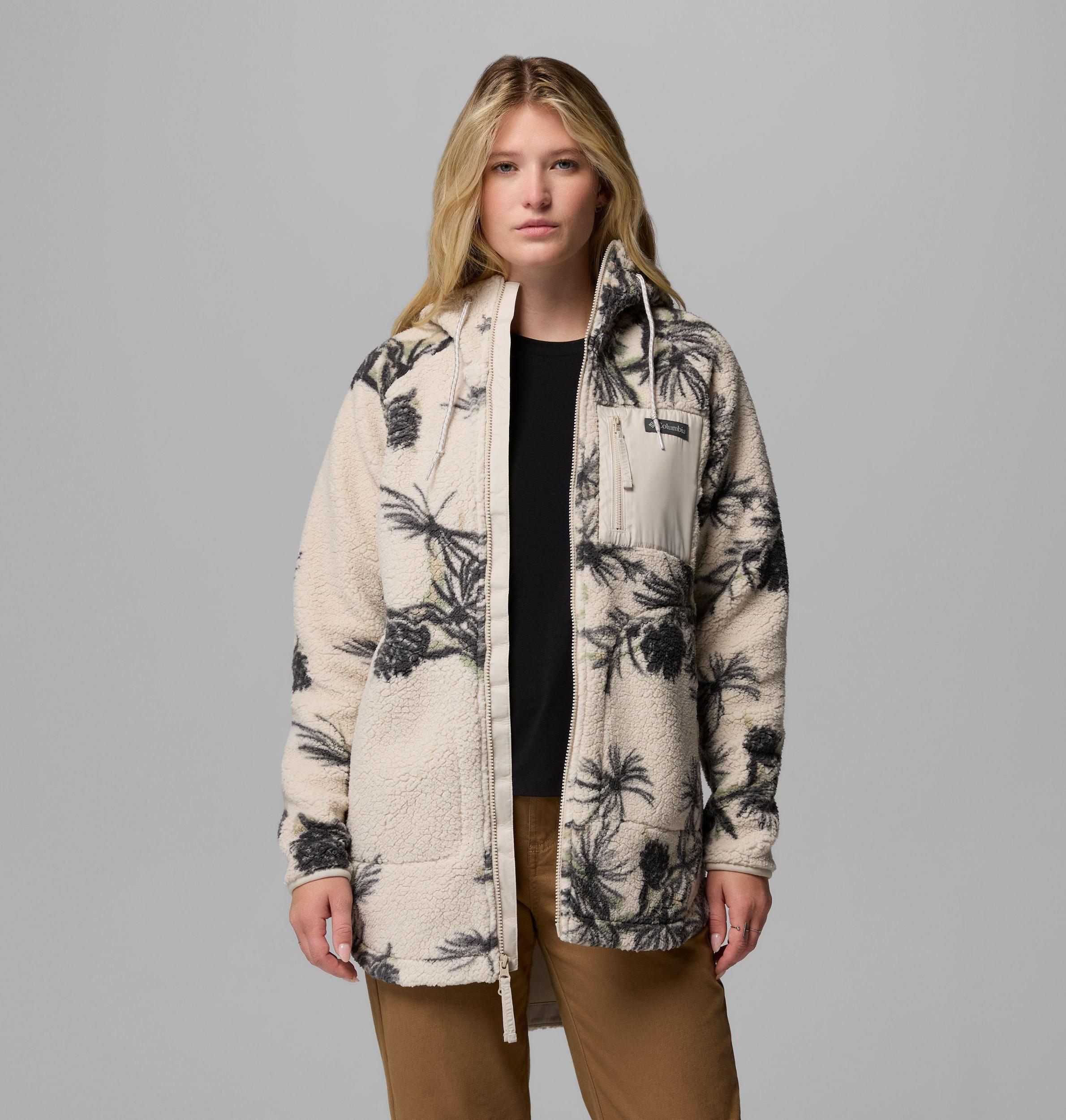 Columbia Womens Winter Warmth Printed Full Zip Hoodie- Product Image