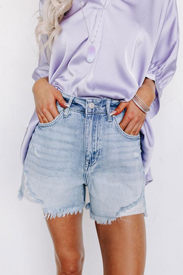 KanCan The Gobi High Waist Distressed Shorts Product Image