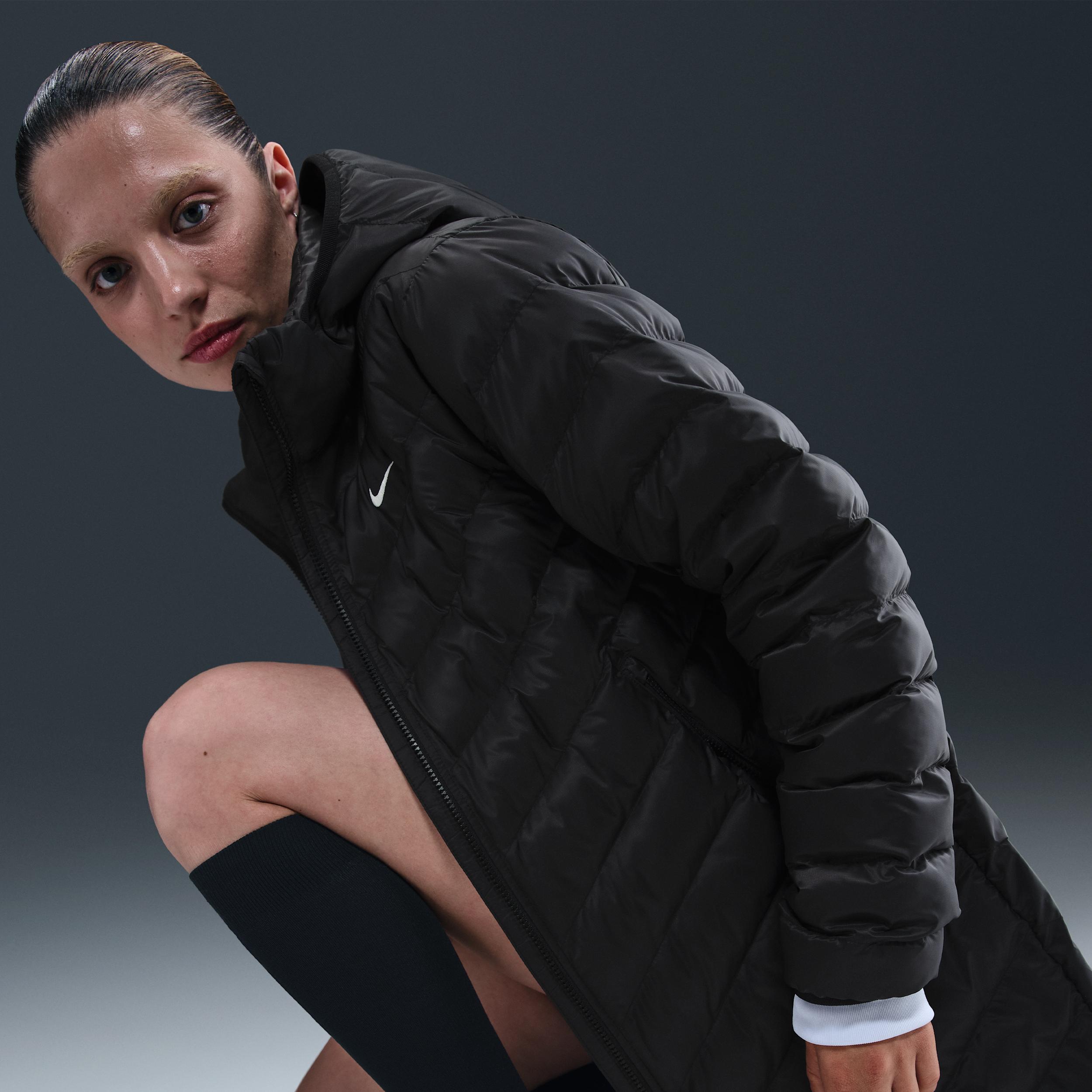 Womens Nike Sportswear Windpuffer Therma-FIT Hooded Parka | HV2460-010 Product Image