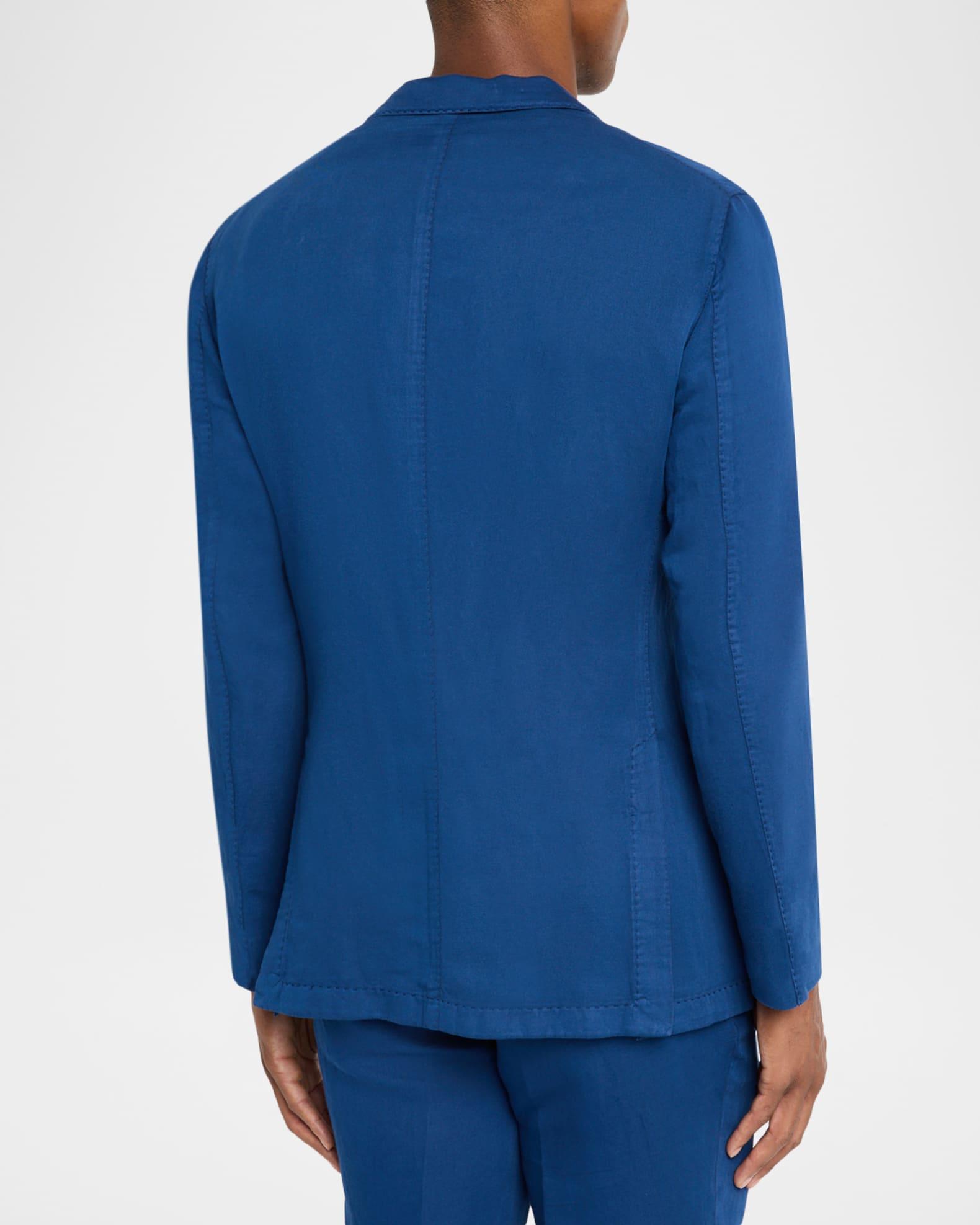 Men's Garment-Dyed Cotton and Linen Suit Product Image
