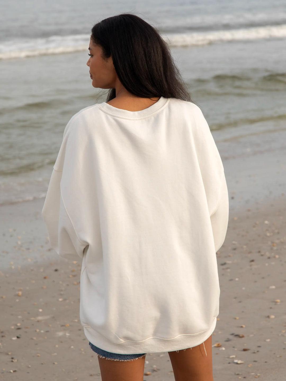 Applique Crewneck Sweatshirt Product Image