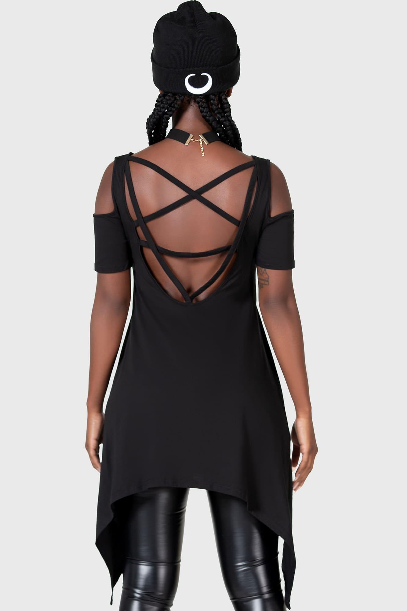 Witchiness Cold Shoulder Top Female Product Image