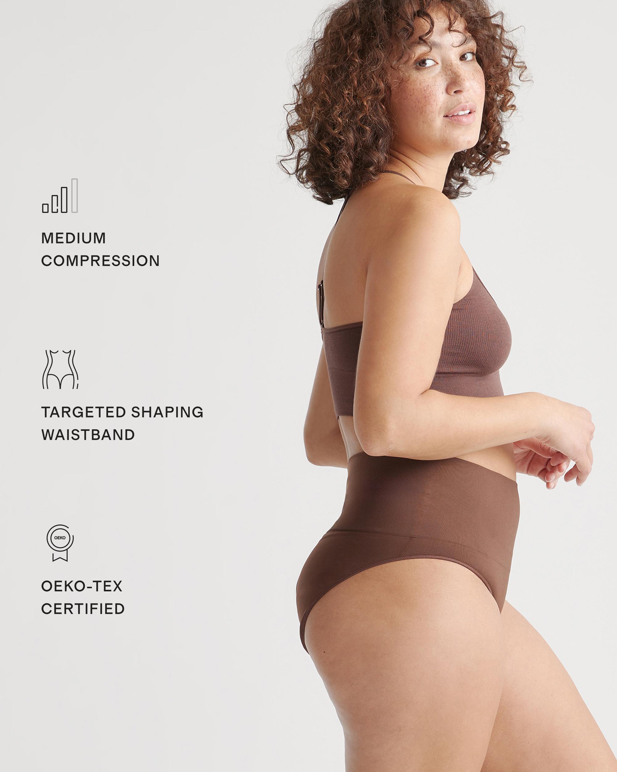 Quince | Women's Shaping High-Waisted Brief Nylon/Spandex Product Image