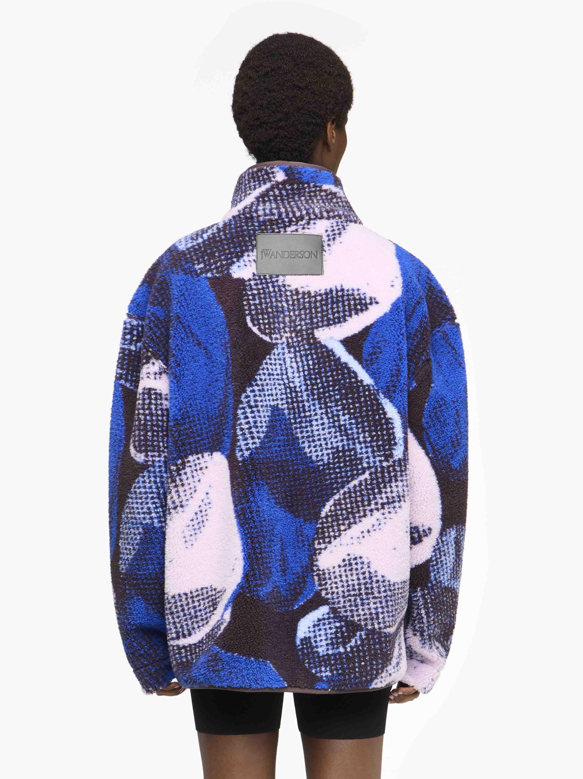 PRINTED ZIP FRONT JACKET Product Image
