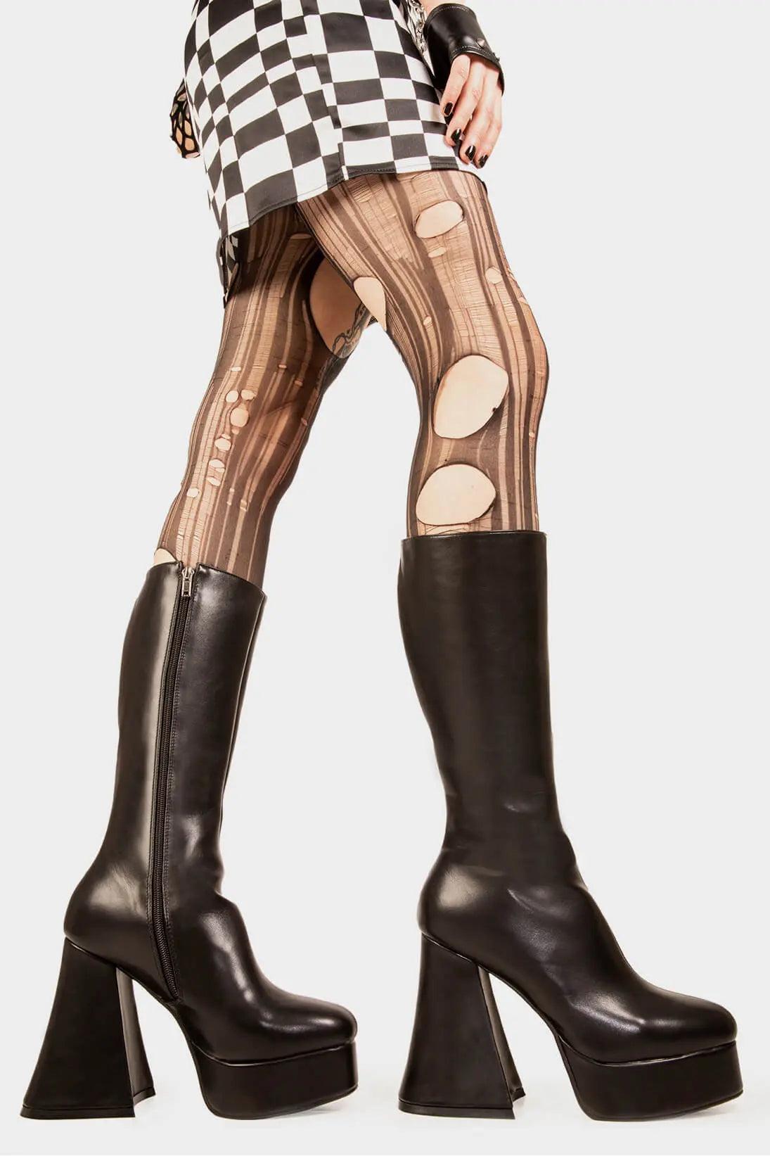 Infatuation Platform Calf Boots Product Image