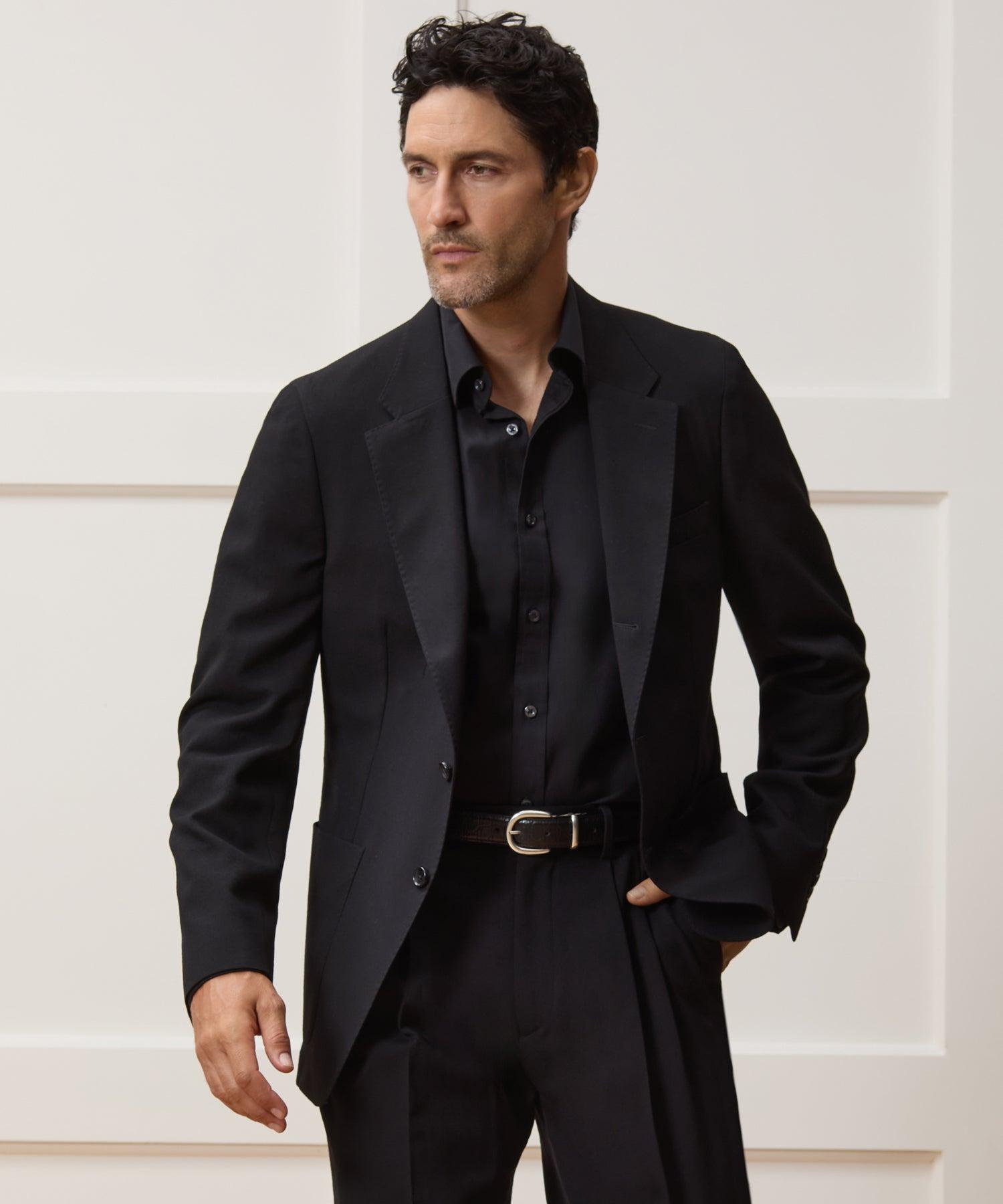 Relaxed Italian Gabardine Madison Suit Product Image