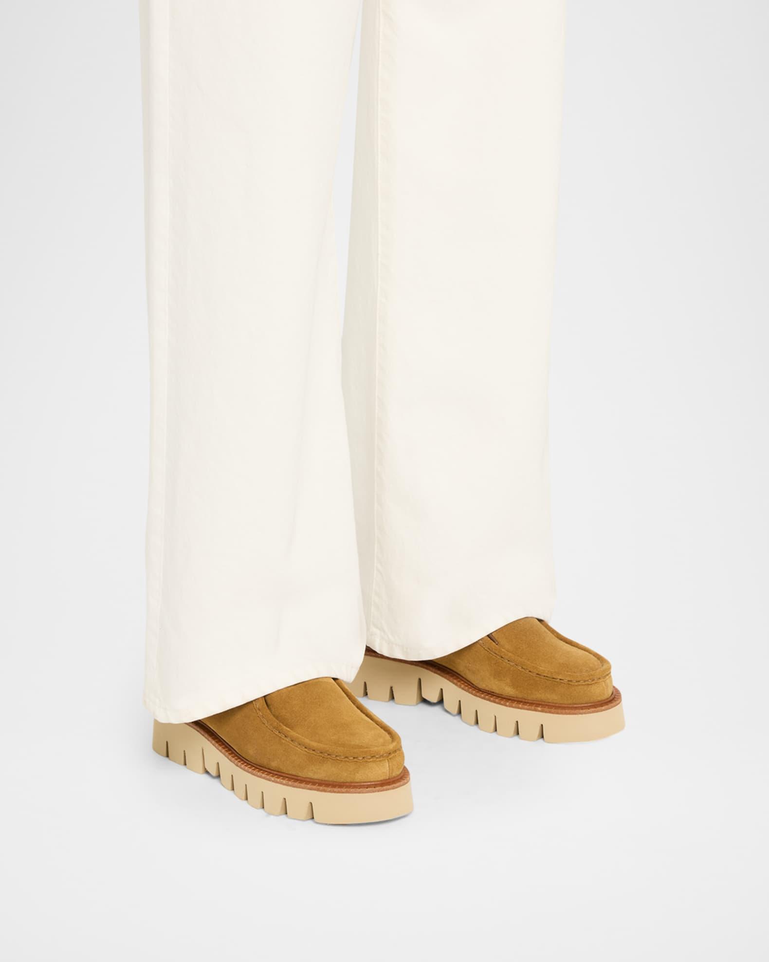 Soe Shearling-Lined Suede Chukka Boots Product Image