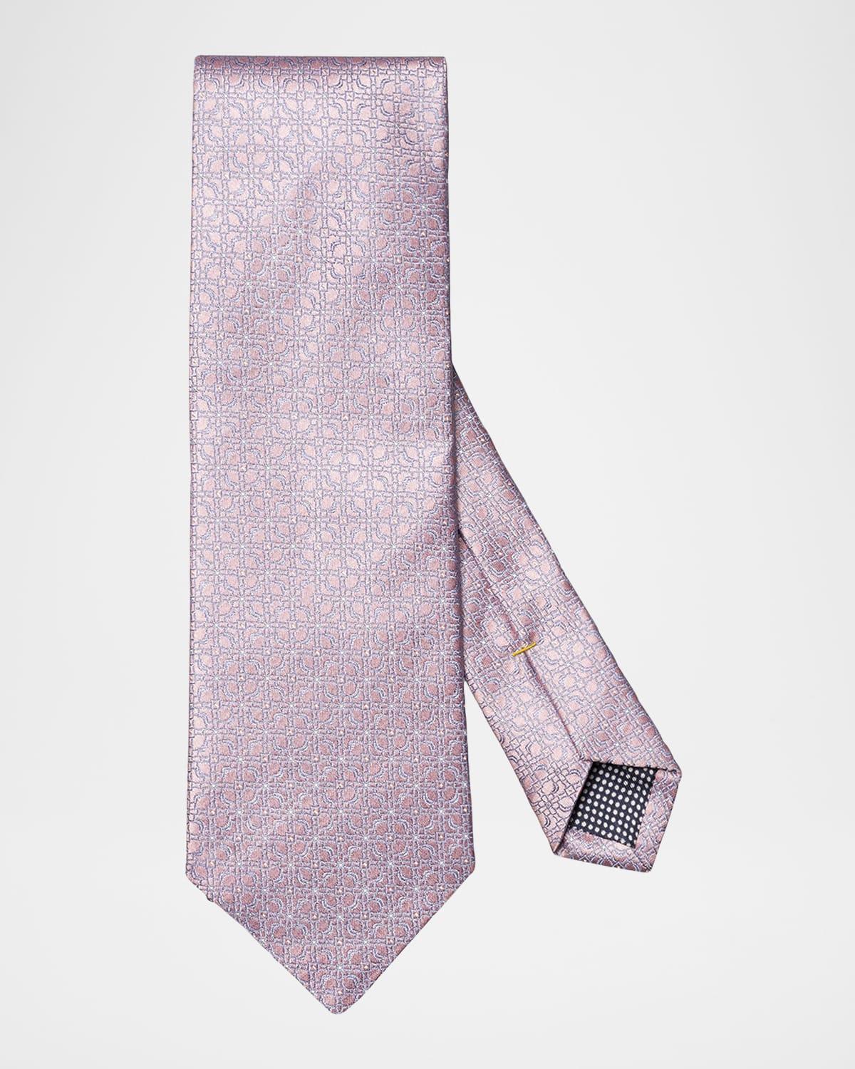 Mens Floral Silk Tie Product Image
