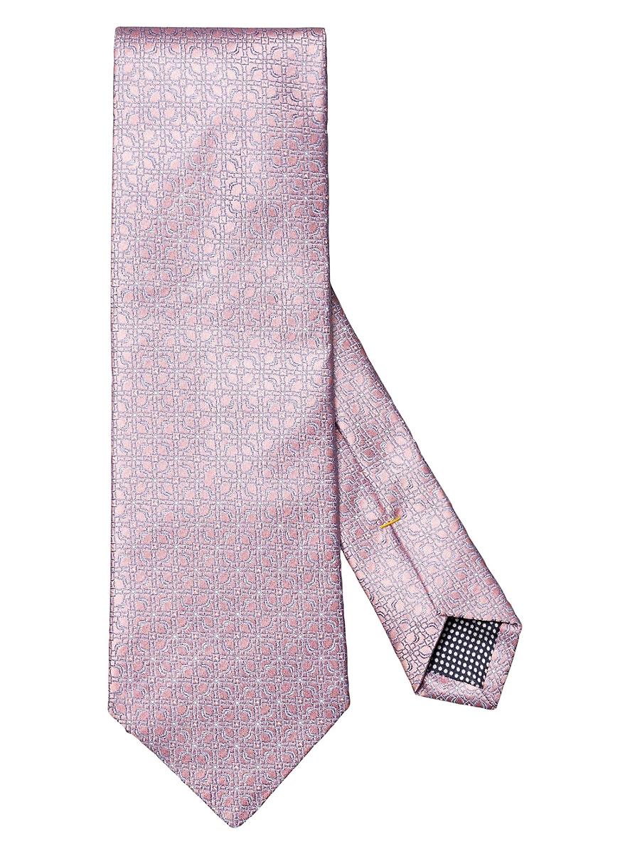 Mens Floral Silk Tie Product Image
