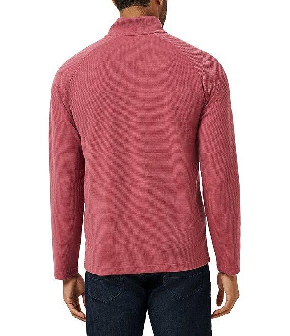 TravisMathew Performance Waffle Quarter-Zip Pullover Product Image