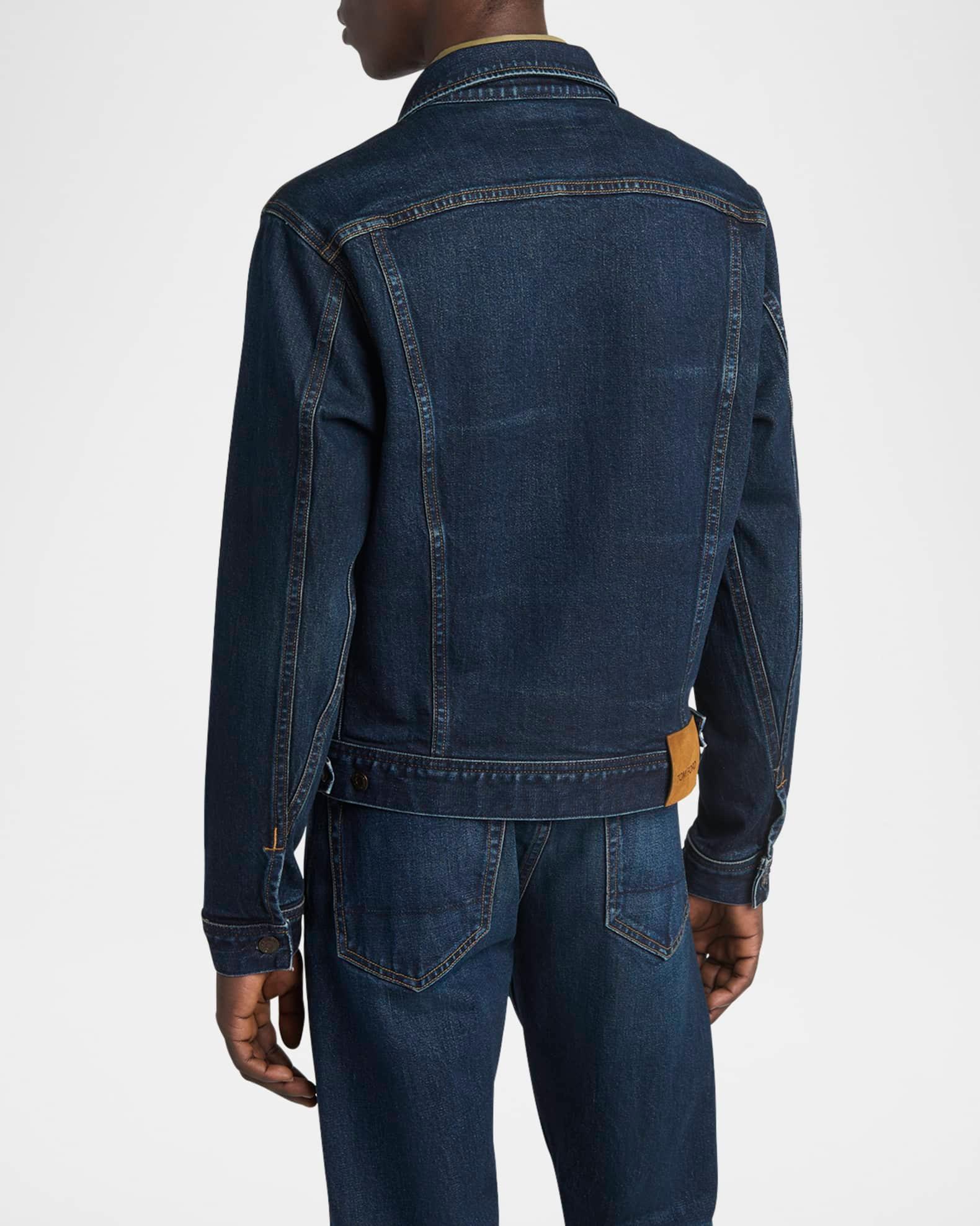 Men's Broken Twill Icon Denim Jacket Product Image