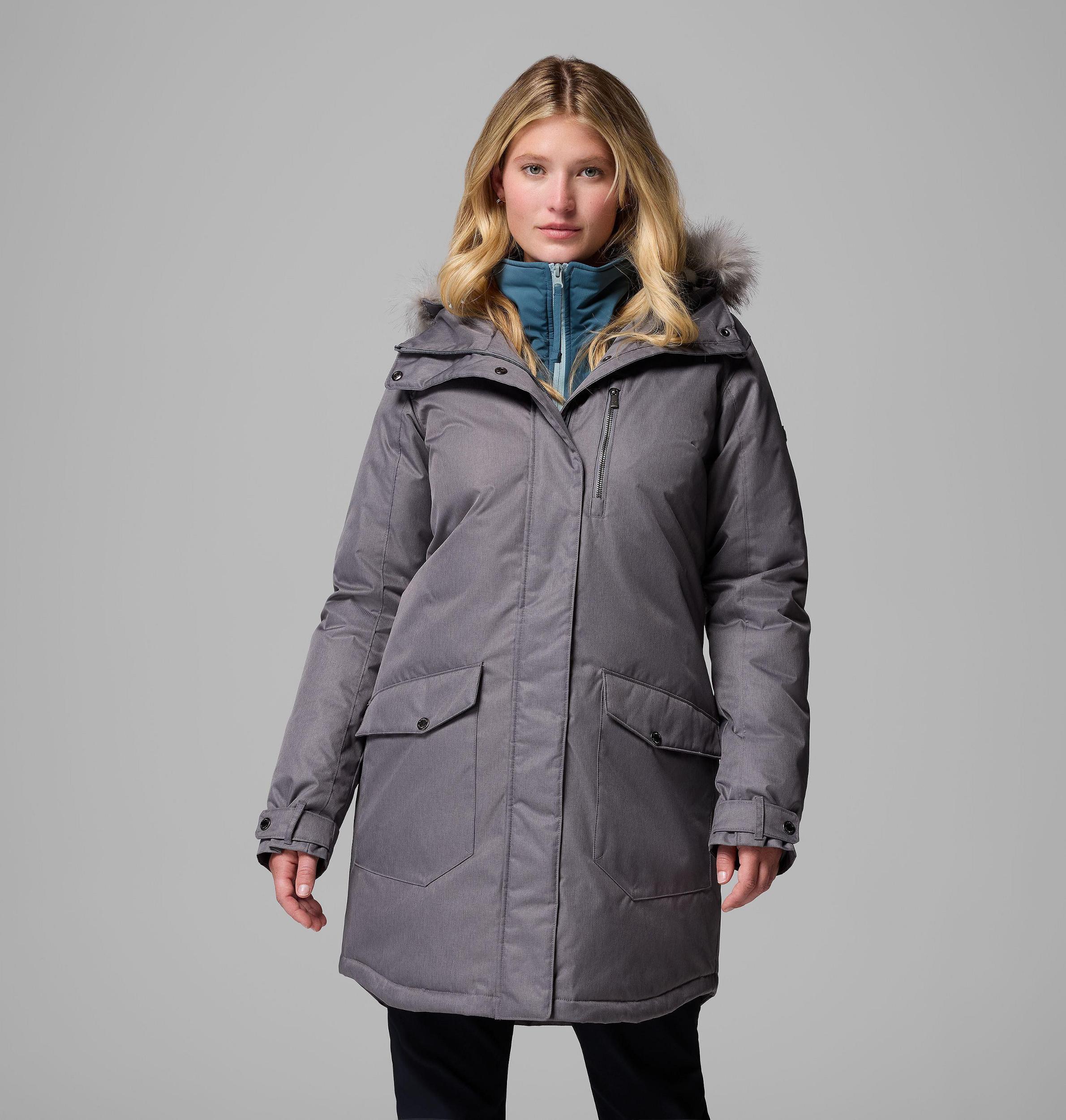 Columbia Womens Suttle Mountain Long Insulated Jacket- Product Image
