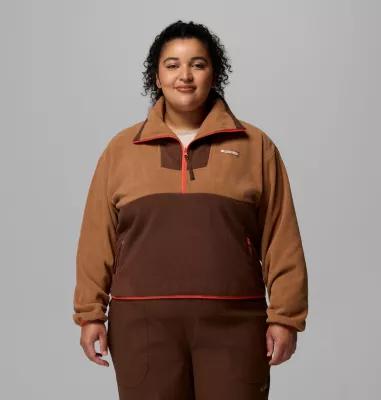 Columbia Womens Sequoia Grove Half Zip Fleece - Plus Size- Product Image