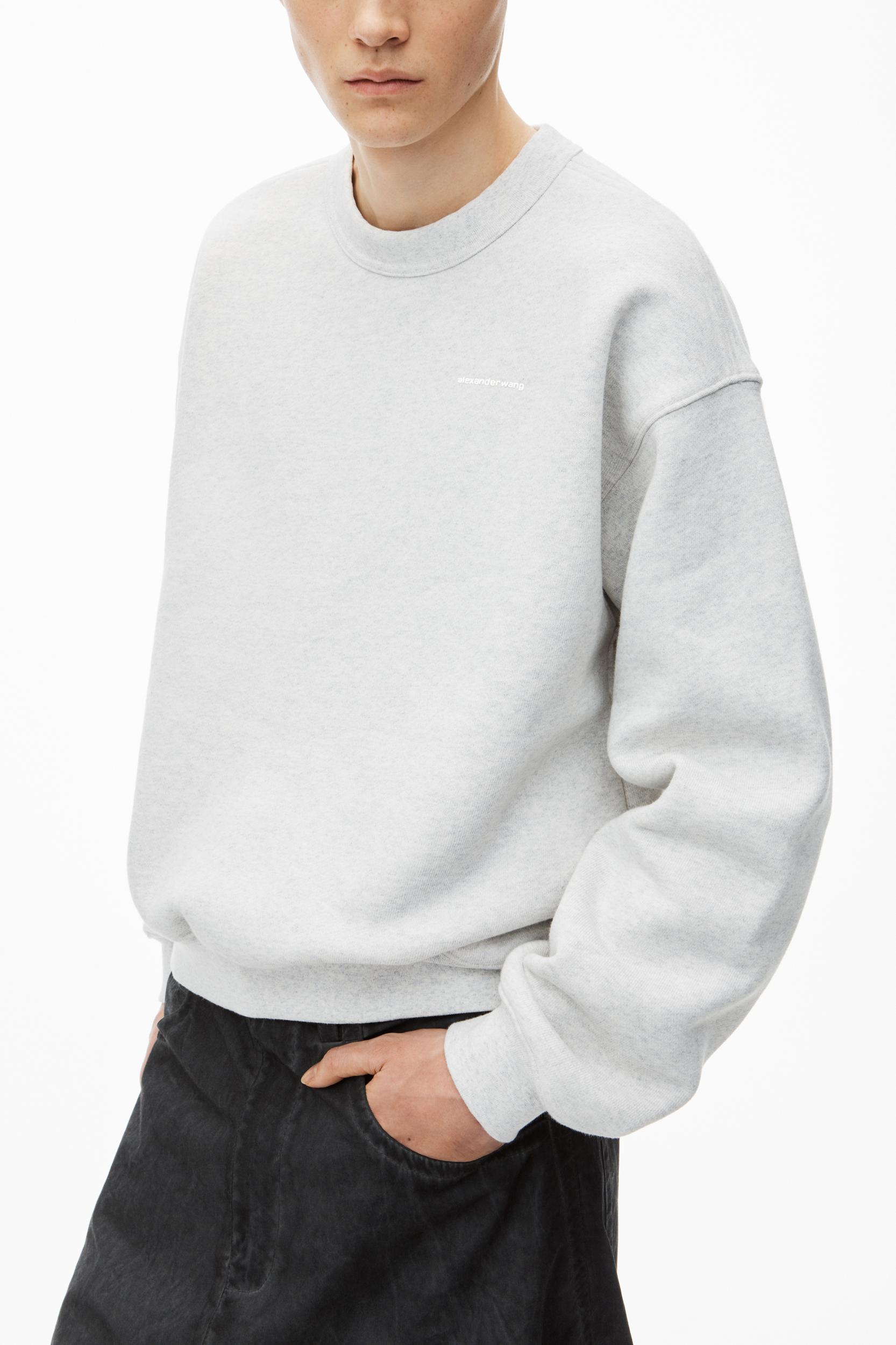 Unisex Crewneck Sweatshirt In Dense Fleece Product Image