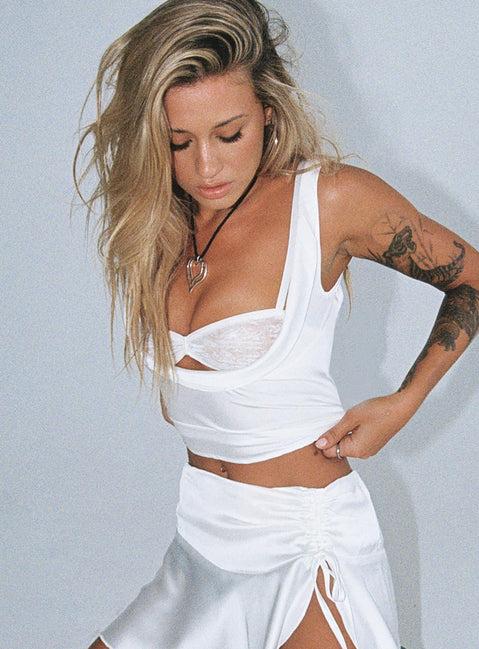 Delilah Top White Product Image