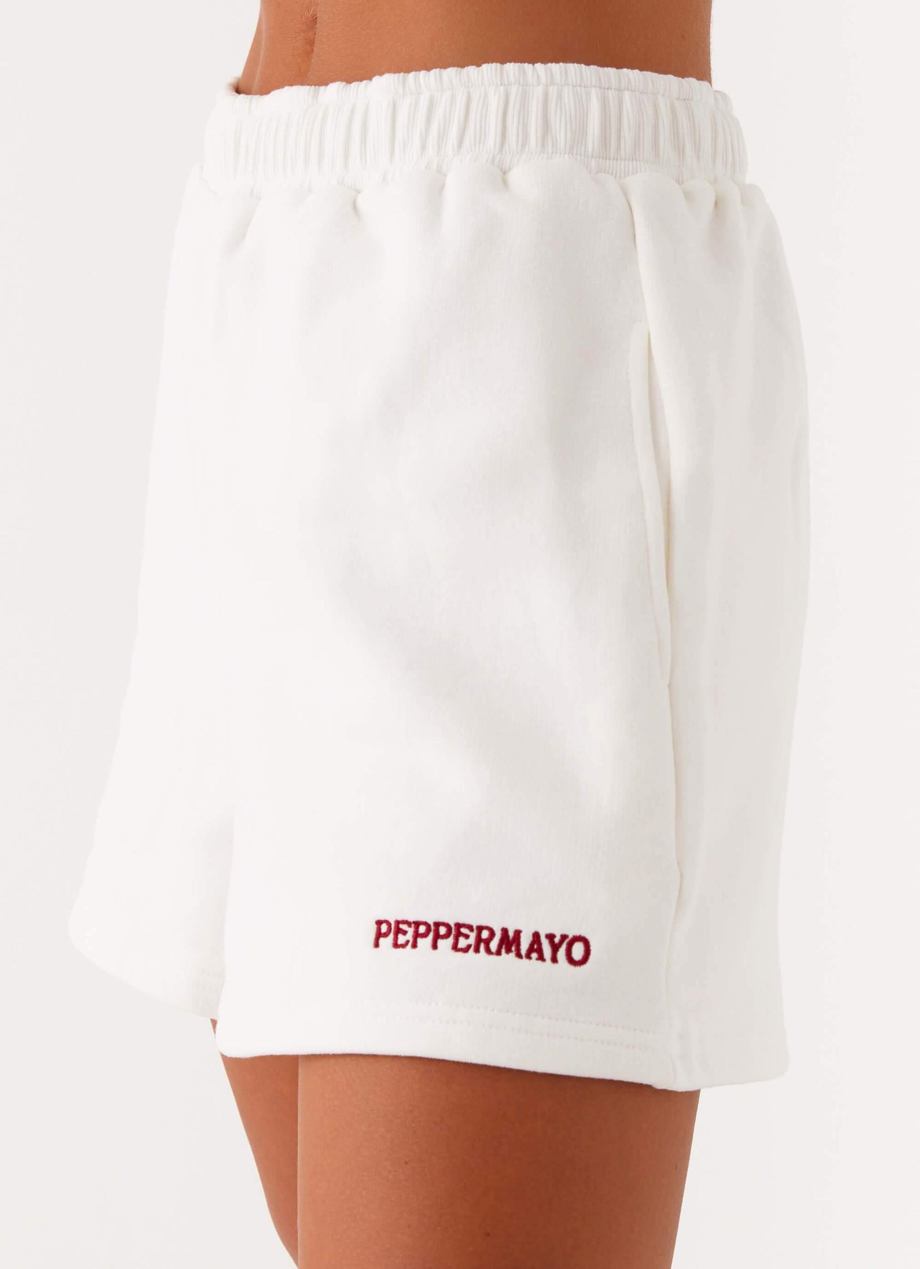 Signature Sweatshorts - Ivory Product Image