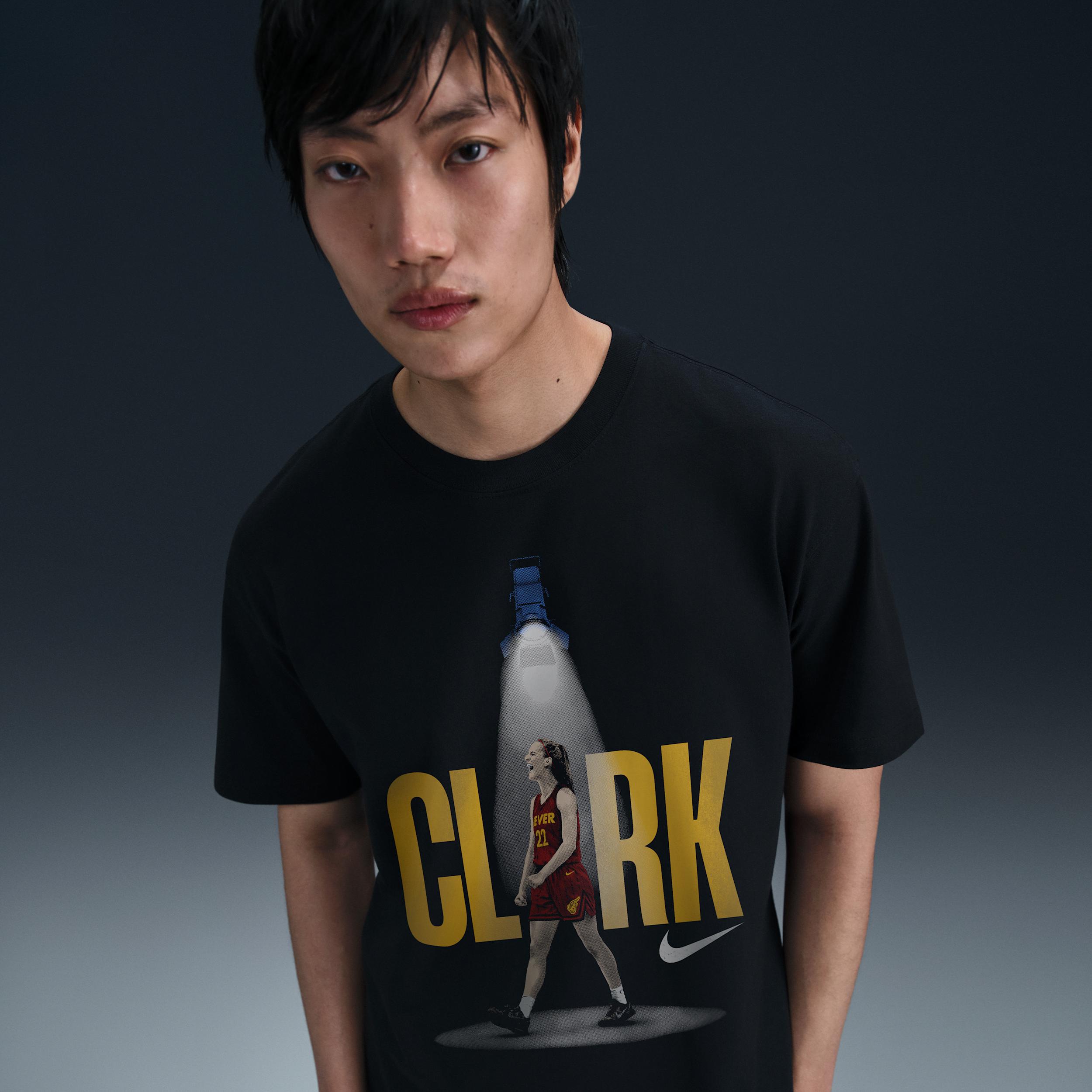 Caitlin Clark "So Win" Adult Nike Men's Basketball T-Shirt Product Image