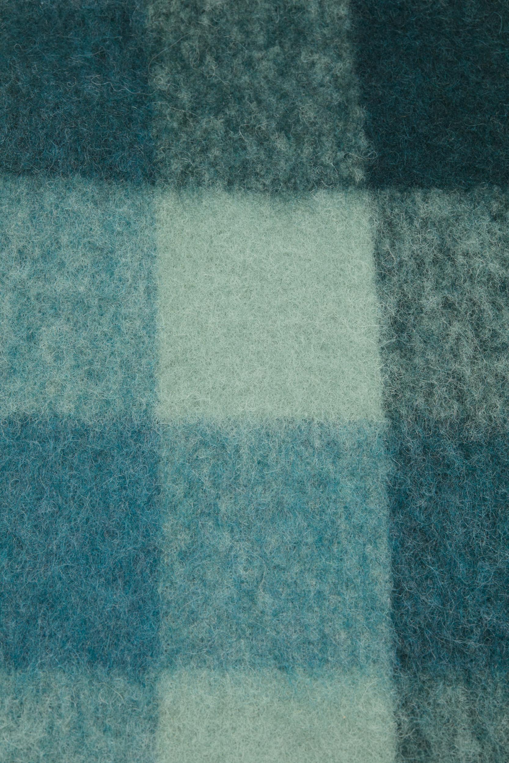 Mohair checked scarf Product Image