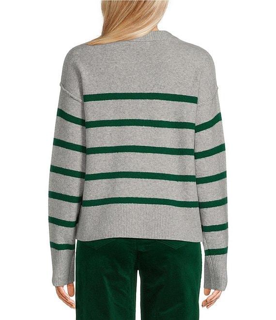 Copper Key Striped Crewneck Sweater Product Image