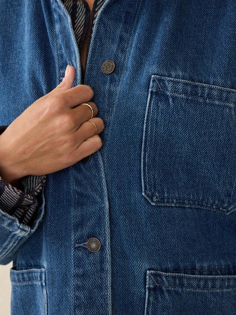 High Ridge Twill Studio Jacket - Night Waves Wash Product Image