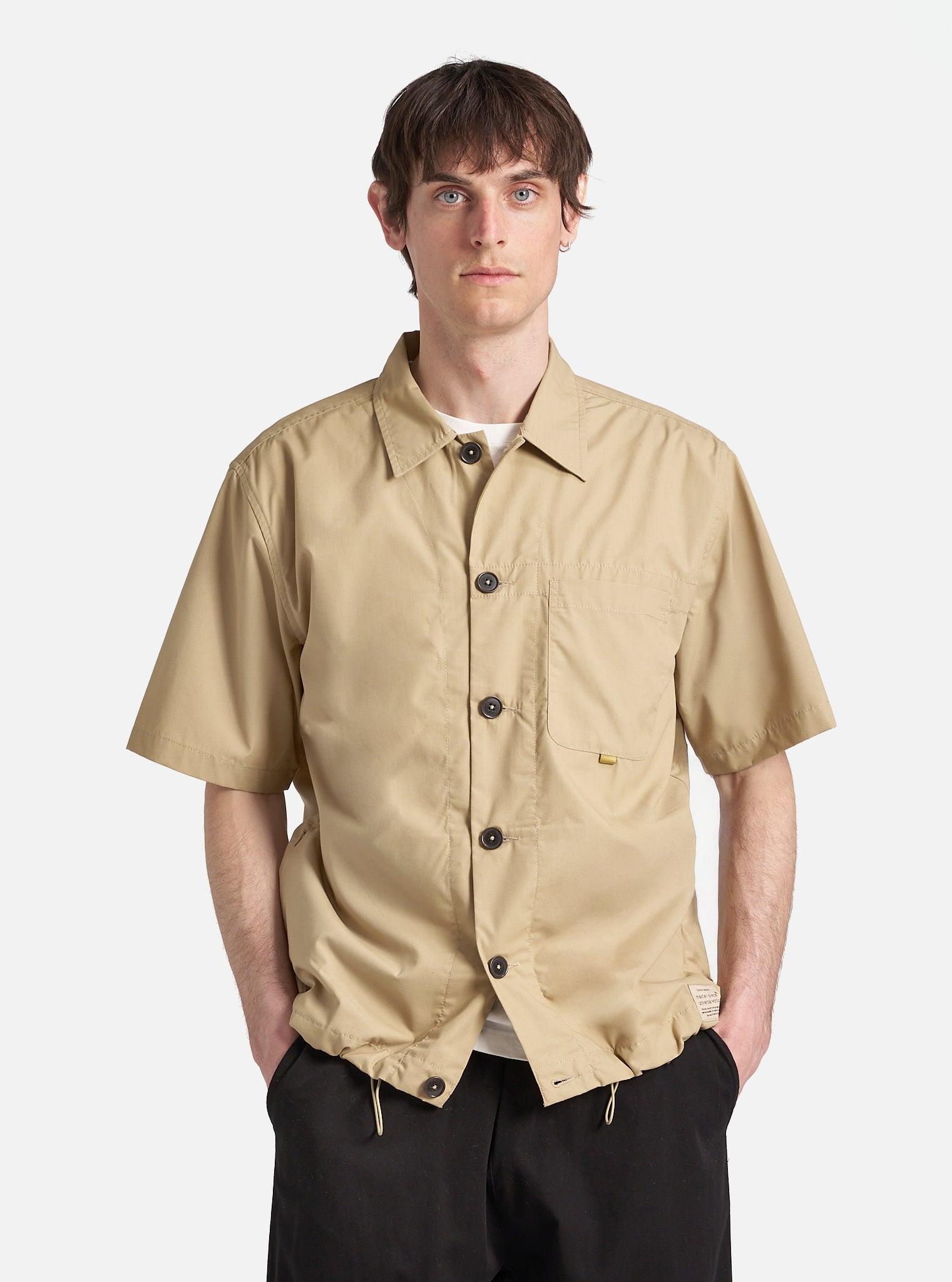 master-piece x Universal Works Sand Recycled Polytech Tech Overshirt Product Image