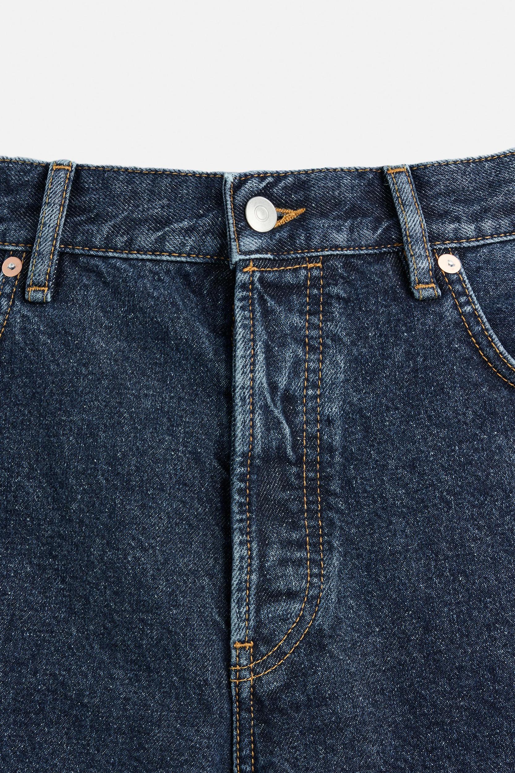 LIMITED EDITION STRAIGHT-FIT DENIM SHORTS Product Image