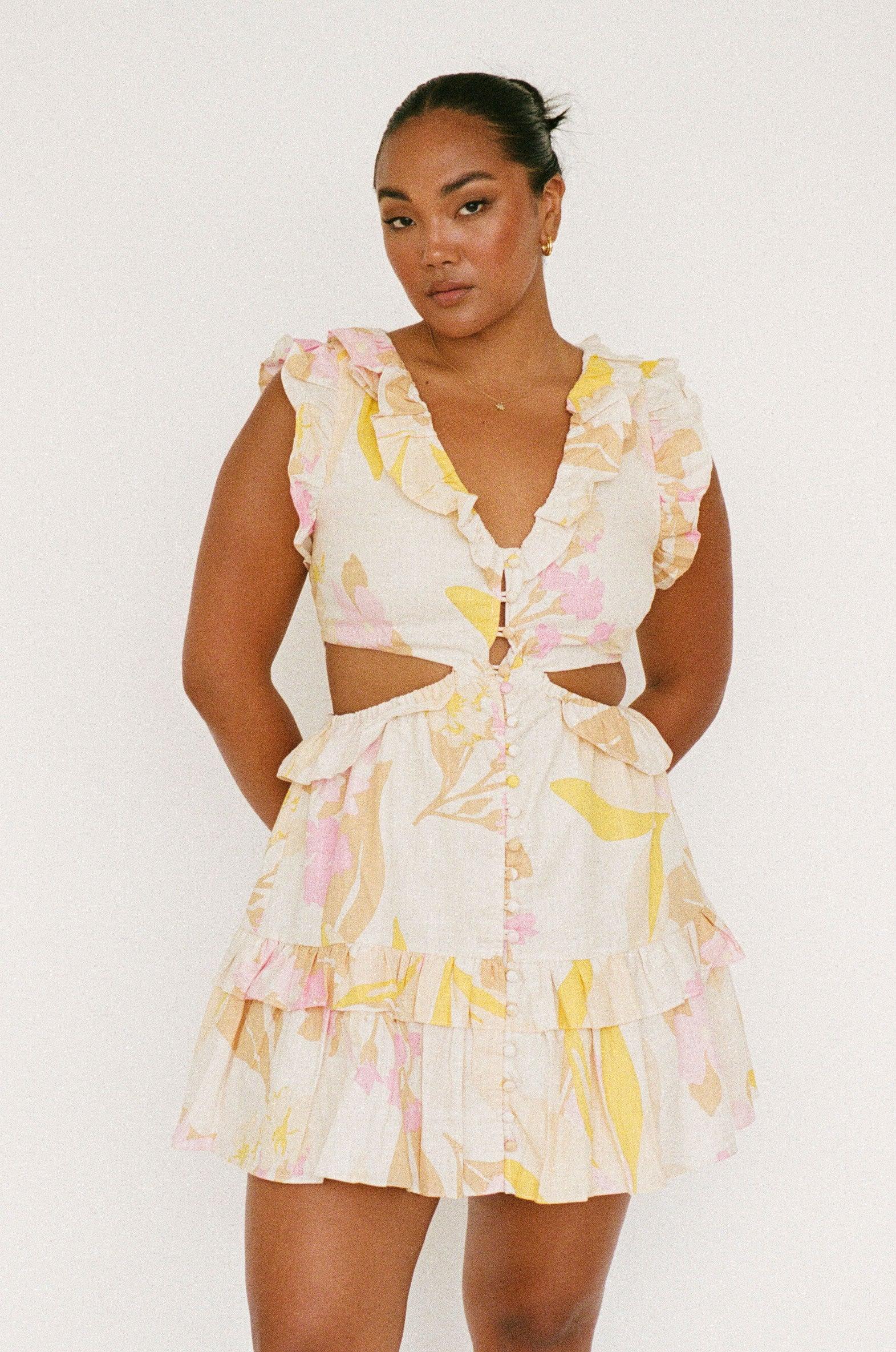 Evaia Frill Dress Product Image