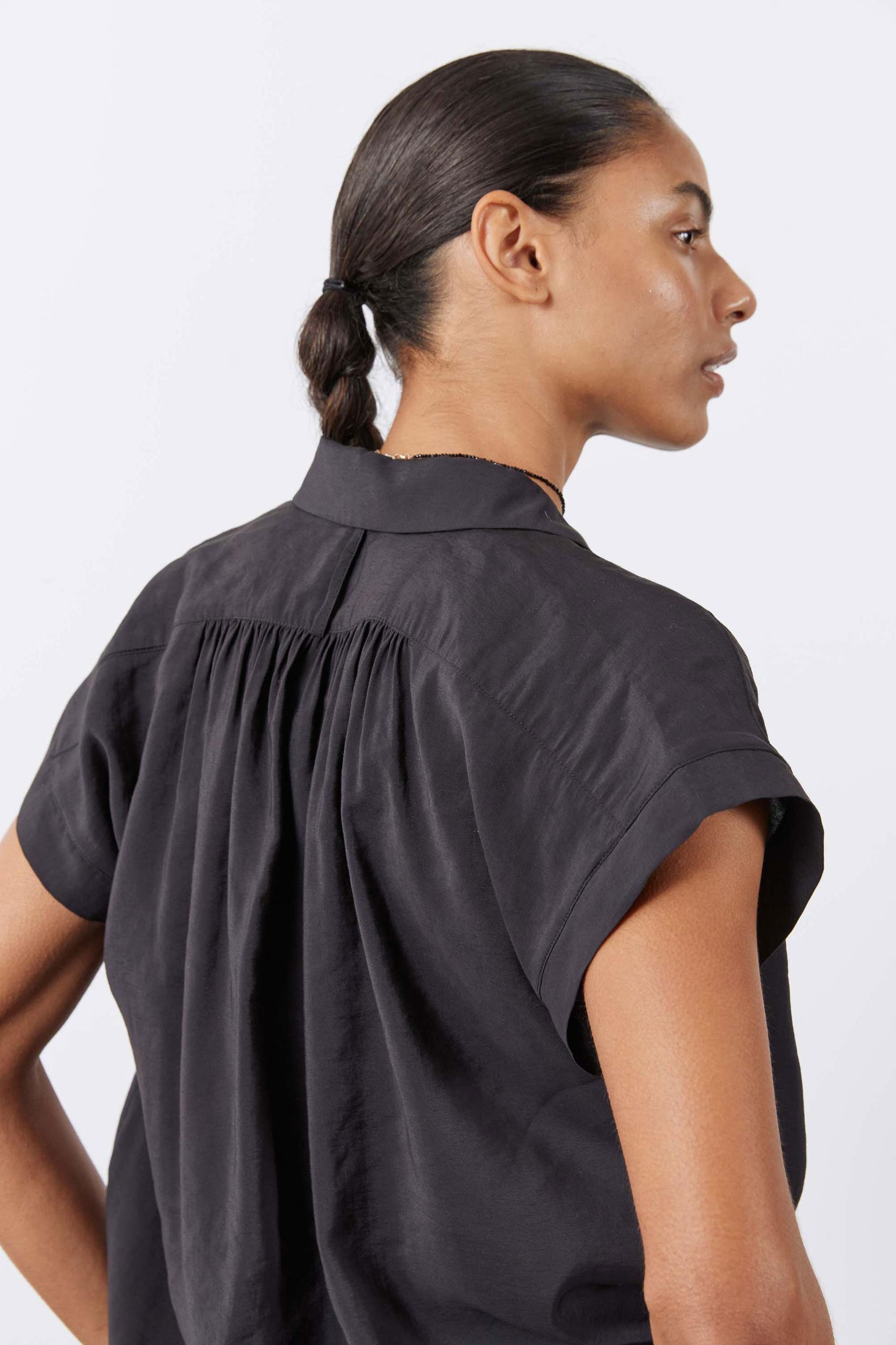 The Nonchalant Oversized Voile Blouse Product Image